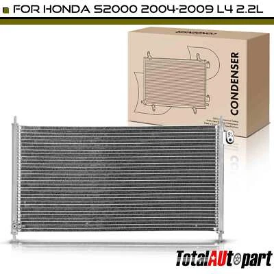 Nuevo condensador de aire acondicionado sin receptor secador y soporte para Honda S2000 2004-2009 L4 2,2 L Foto 1 de 4