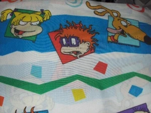 SOLO lenzuolo piatto Rugrats - doppio - Foto 1 di 1