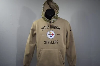 Nike Pittsburgh Steelers Hoodie Salute To Service On Field Apparel Mens Small - Image 1 of 4