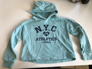 JONAS NIELSEN Kapuzenpullover Hoodie Mädchen💙 hellblau türkis Gr. 152/158 #SIL - Bild 1 von 3