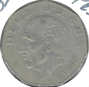 1982 Mexiko 10 Pesos - Miguel Hidalgo Cotilla - 7-seitige Münze - Bild 1 von 2