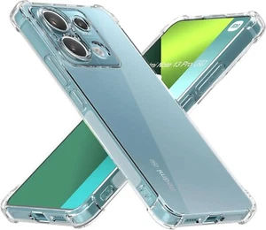 For Xiaomi Poco X6 Pro 13T Redmi Note 13 12 Pro ShockProof Clear Soft Case Cover - Picture 1 of 7