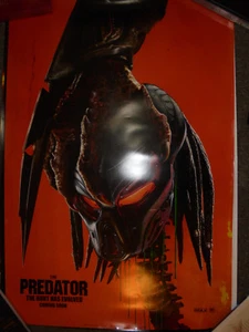 The Predator - Póster original de la película DS 2018 - 27x40 The Hunt Has Evolved - Imagen 1 de 3