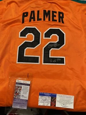 Jim Palmer Signed Baltimore Orioles Jersey Size 44. Beautiful Orange Jersey!! - Image 1 of 4