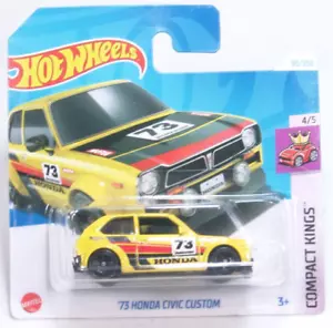 Hot Wheels 2024 #90 - HTC19 -C- Compact Kings - '75 Honda Civic Custom - Imagen 1 de 1