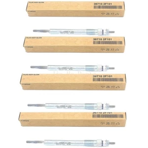 4PCS DIESEL GLOW PLUG FOR HYUNDAI Ix35 Santa Tucson Sorento Sportage CRDI TURBO - Picture 1 of 8