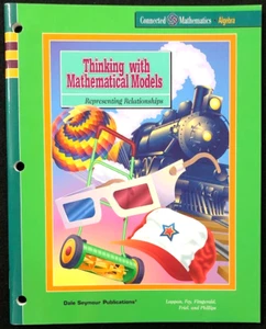 8th Grade  Connected Math - THINKING WITH MATHEMATICAL MODELS - Student Workbook - Picture 1 of 8