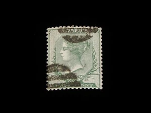 Vintage Stamp, 1885 MALTA QUEEN VICTORIA, 1/2 Penney, Green, Used,British Colony - Picture 1 of 3