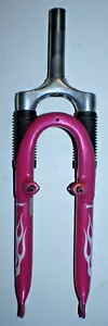 Trek Suntour Suspension 20" Kids Bike Fork 11/8" Threaded 120mm Pink USA Shipper - Picture 1 of 17