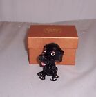LITTLE PAWS Miniatures - figurine boxes Jet the Black Labrador