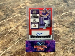 2023 Panini Contenders Optic Jaren Hall Red Prizm /175 Rookie Ticket Auto RC 116 - Bild 1 von 1