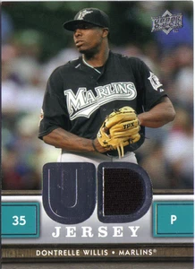 2008 Upper Deck UD Game Materials Marlins Baseball Card #DW Dontrelle Willis Jsy - Picture 1 of 1
