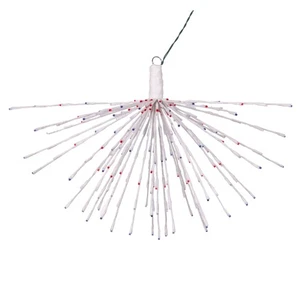 Vickerman 240Lt x 32" White Starburst Blue 5mm LED Lights. - Picture 1 of 1