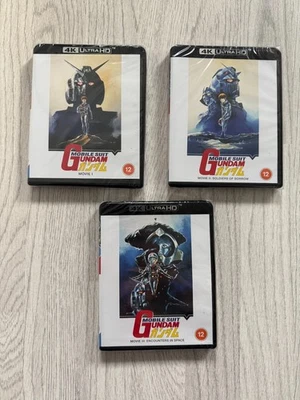 Mobile Suit Gundam Movie Trilogy - Complete 4K UHD Blu-ray Collection - Image 1 of 4