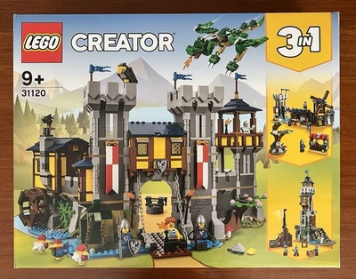 Lego Creator 3-en-1: Castillo Medieval - 31120 - Nuevo y Precintado - Imagen 1 de 4