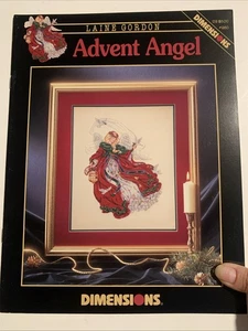 Dimensions #260 ADVENT ANGEL Cross Stitch PATTERN Only Christmas Laine Gordon - Picture 1 of 3