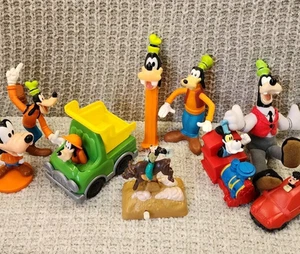 Disney Goofy collectable Toys Lot of 9 See Photos - Picture 1 of 21
