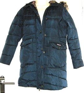 Barbour International Girls Hooded Coat XL Age 12-13yrs Excellent condition - Picture 1 of 13