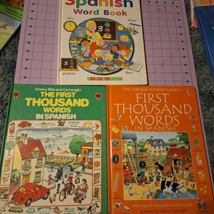 Kids Learning Spanish Colorful Books. Lot Of 3 - Bild 1 von 10
