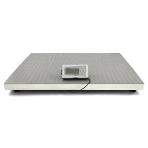 T-Mech 90 x 60 cm Platformweegschaal - Weegplateau - vloerweegschaal met - Bild 1 von 9