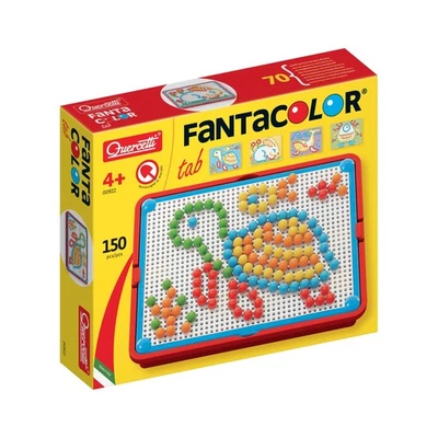 Quercetti FantaColor Tab 150 Chiodini per Bambini 3 anni Giochi da Tavolo - Immagine 1 di 4