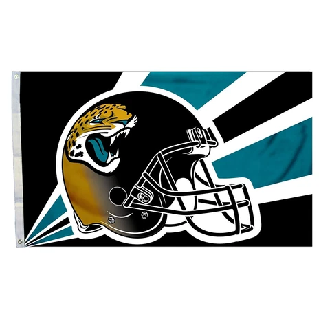 Jacksonville Jaguars Tailgate Flag 3x5 NFL Deluxe All Pro Banner Cover