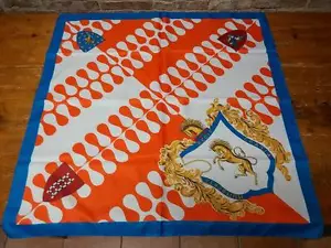 PALIO DI SIENA - Fazzoletto Contrada LEOCORNO 80 x 80 - foulard scarf new! - Foto 1 di 1