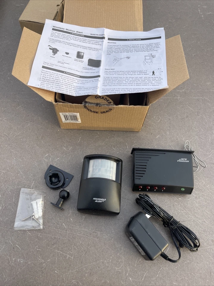 Skylink Long Range Household Alert Motion Alert Set (HA-434RTL) New! - Image 1 of 4