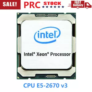 Intel Xeon E5-2670 V3 2.30GHz 30MB L3 Cache 12 Core DDR4 LGA 2011-v3 Processor - Picture 1 of 9