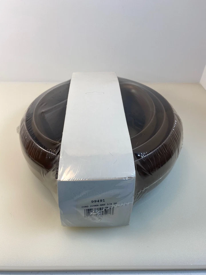 Simple Cord Brown Floor Cover 4 FT Duct Protector Covers Cables Cords