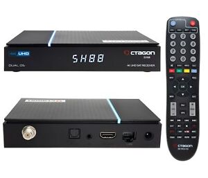 > Octagon SX88 V2 4K UHD S2 + IP 1xDVB-S2 E2 Linux Smart TV Sat 4K Récepteur