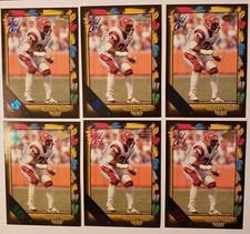 1991 WILD CARD 1991 ANTHONY MUNOZ (2) 20 STRIPE (1) 10 STRIPE (3) 5 STRIPE