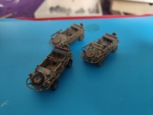 1/72, 20mm wargaming. schwimmwagen X3 pro build and paint, 