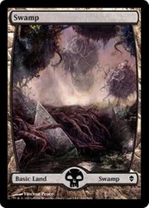 SWAMP Artist—Vincent Proce MTG Zendikar Extended Art Basic Land #241 - Picture 1 of 1