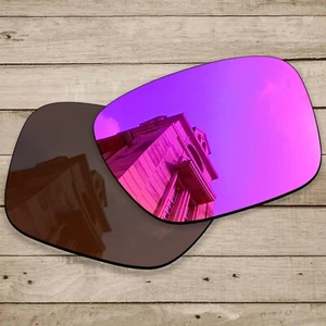 hdhut POLARISIERTE Ersatzgläser für Oakley Jupiter quadratisches Plasma lila - Bild 1 von 6