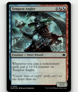 FOIL - MTG Tempest Angler #235 - Bloomburrow - Picture 1 of 1