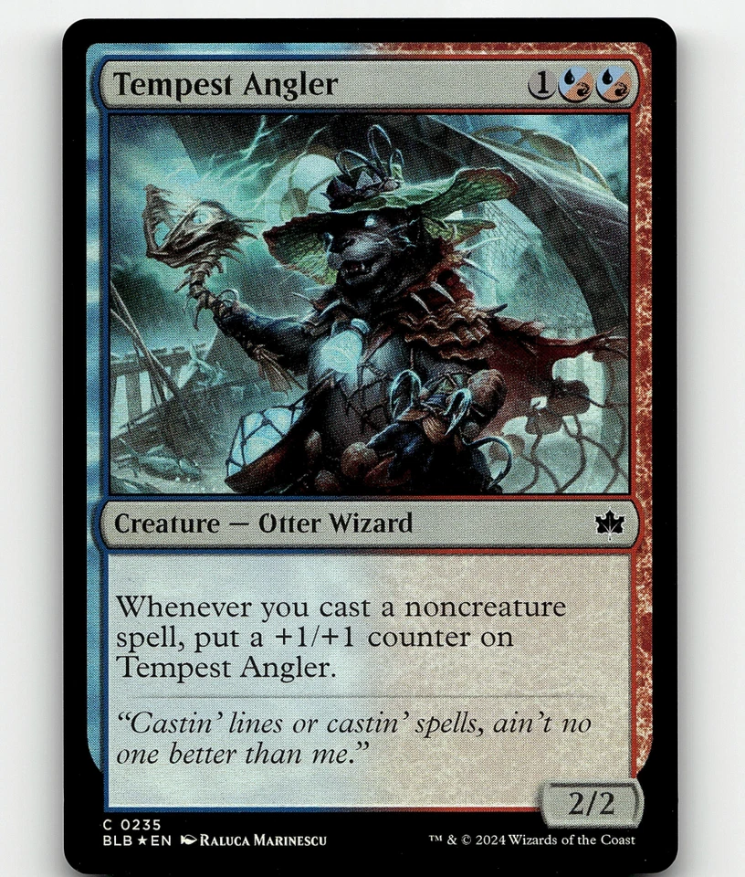 FOIL - MTG Tempest Angler #235 - Bloomburrow - Image 1 of 1