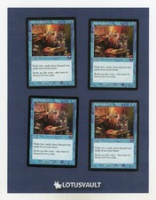 MTG - Odyssey: Careful Study (x4) [LV3532]