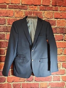TO Navy Suit Coat Boys Sz 16 *see Description C101 - Picture 1 of 10