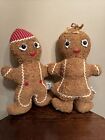 Vintage Knickerbocker Gingerbread Couple Kitschy Cute Holiday
