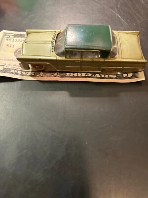 Sedán verde sopa de guisantes Lincoln Premier Dinky/Meccano vintage años 60 Foto 1 de 4