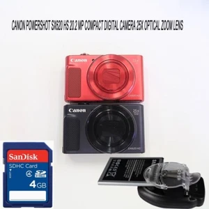 Cámara digital compacta Canon PowerShot SX620 HS 20,2 mega píxeles zoom 25x con baterías - Imagen 1 de 14