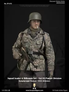 Facepool Facepool Figur 1/6 WWII German 1st Panzer Division Squad Leader FP-015A - Bild 1 von 4