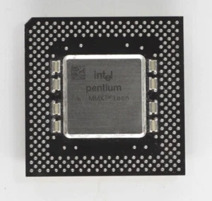 Socket 7 Processor CPU - Intel Pentium MMX 233  - 233MHz - SL27S - TESTED - Picture 1 of 2