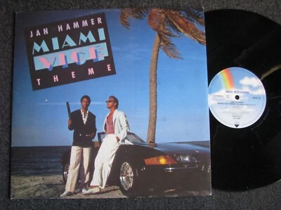 Jan Hammer-Miami Vice Theme 12 inch Maxi LP-1985 Germany-Misprint-MCA-258 842 0 - Bild 1 von 3