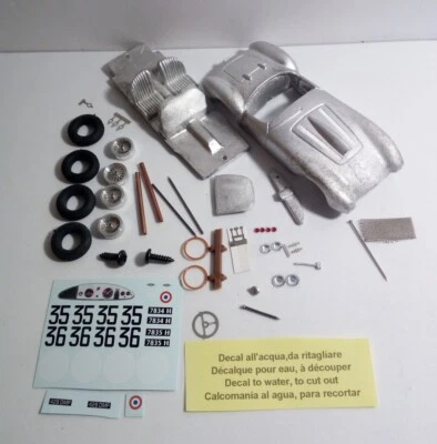 1-43 Frazer & Nash Bristol 2.0 Le Mans '55 #35-36 metal kit AUTOMODELLISTA.it - Immagine 1 di 4