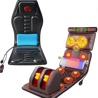 Massage Chair Pad Back Massager with Heat Massage Seat Cushion Vibration Motors - image 1 of 4