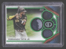 2021 Topps Tribute #TTR-FTJ Fernando Tatis Jr. Triple Patch #'d /99