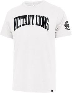 Penn State Nittany Lions NCAA 47Brand White Wash Ace Fieldhouse S.S. T-Shirt XXL - Picture 1 of 2
