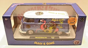 M2 Machines Diecast 1960 VW Delivery Van Maui & Sons 1:24 New in Box - Picture 1 of 5